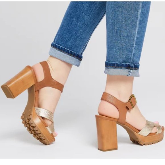 Crown Vintage Shoes - Crown Vintage Jula Platform Sandal Size 9.5 Women's